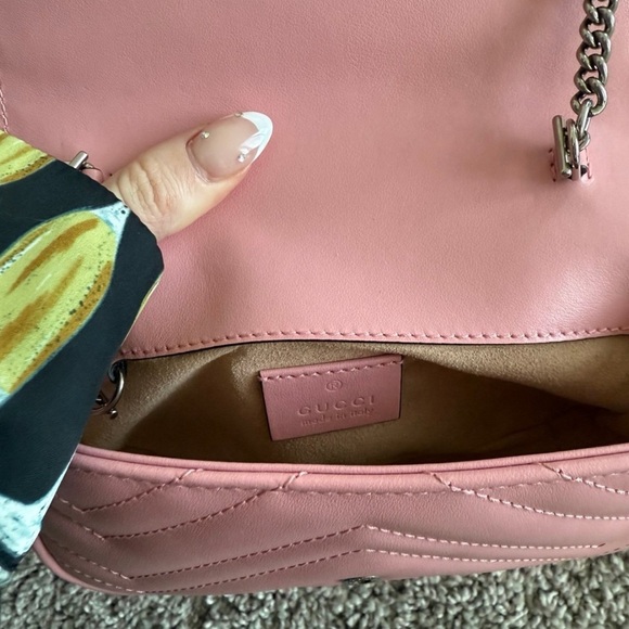 GUCCI pink super mini bag - Picture 9 of 12